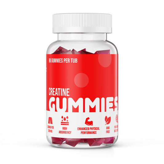 Creatine Gummies 3000mg Serving High Strength Muscle Growth & Strength x 90