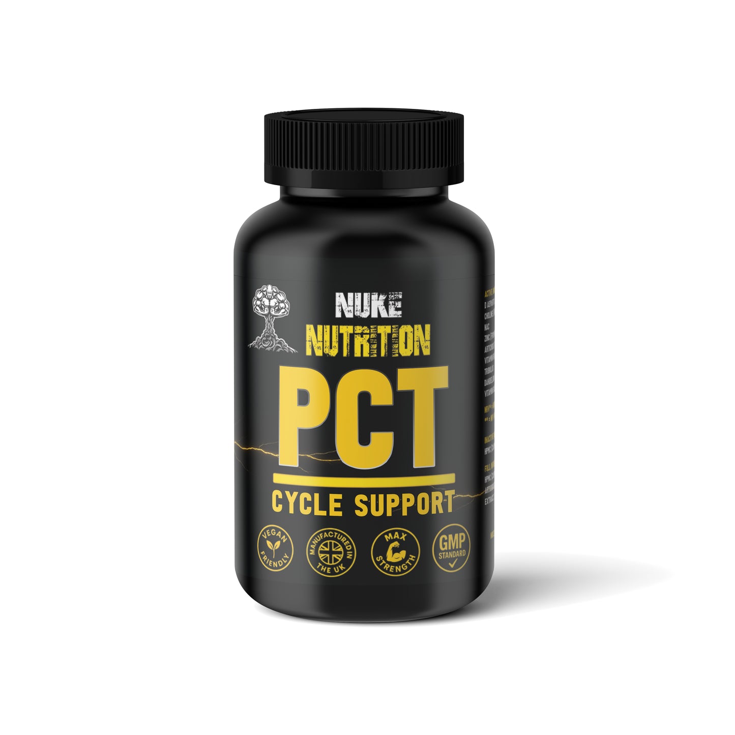 Ultimate Testosterone Booster Muscle Growth Stack Atom, T Bullets, PCT, Maca, Zinc & Magnesium