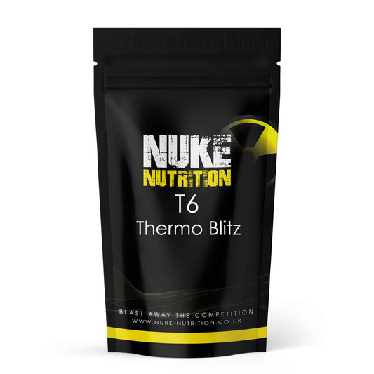 T6 Thermo Blitz Capsules High Strength Fat Burner for Weight Loss - Caffeine - Green Tea - Acetyl L-Carnitine, Guarana Extract , Bitter Orange