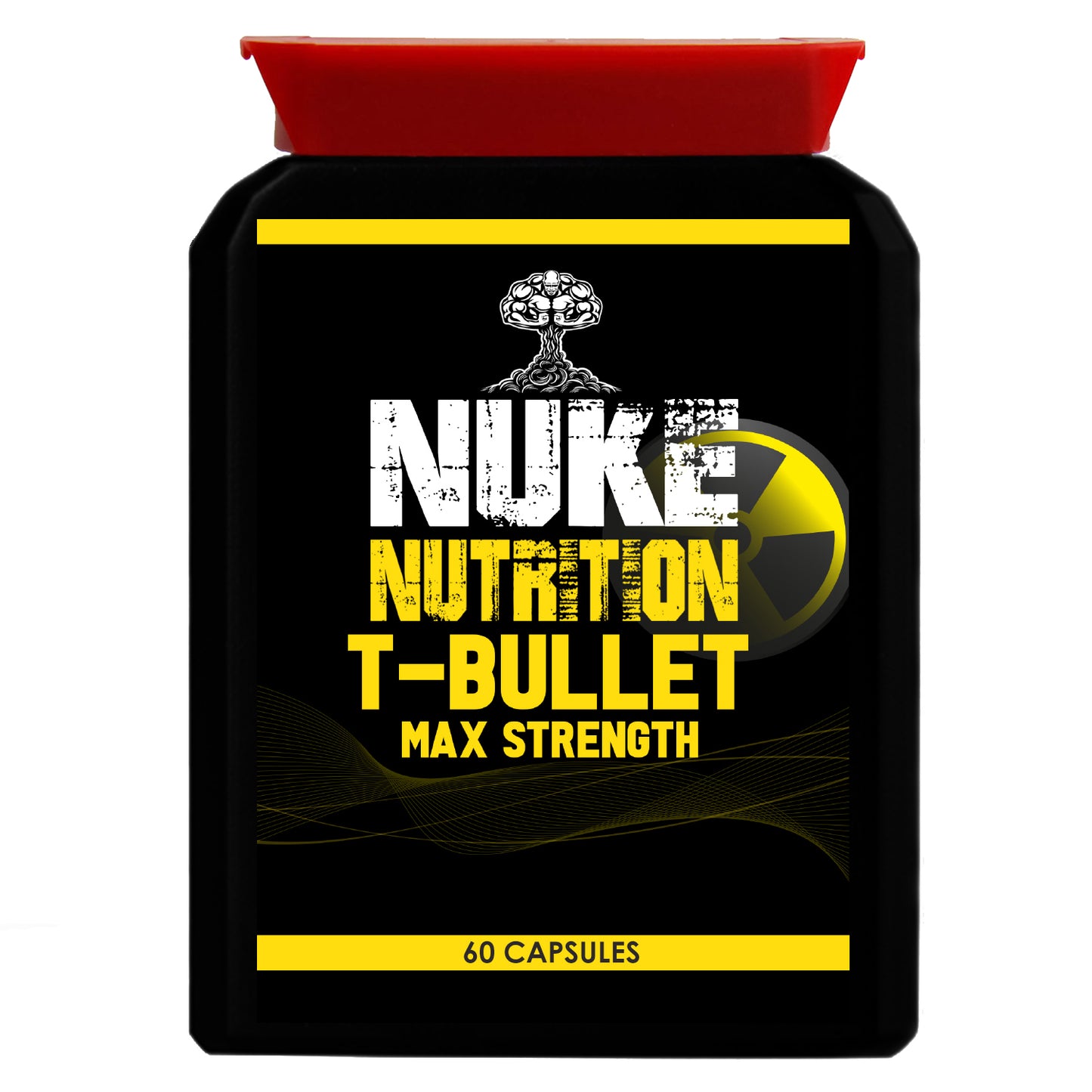 T Bullets Testosterone Booster for Men Original Extreme Anabolic Test Support Supplement - Nuke Nutrition