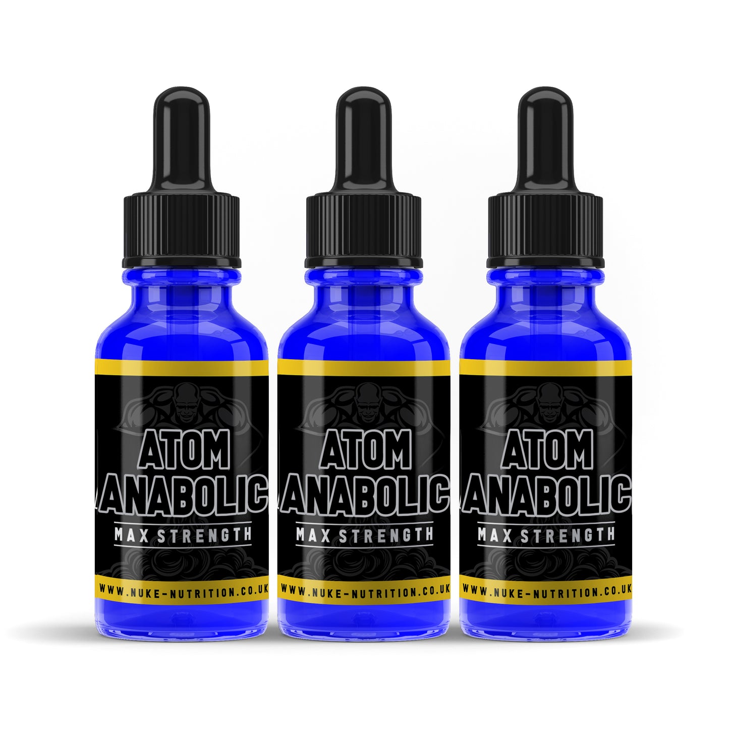 Atom Anabolic Liquid Testosterone Booster Muscle Growth & Strength