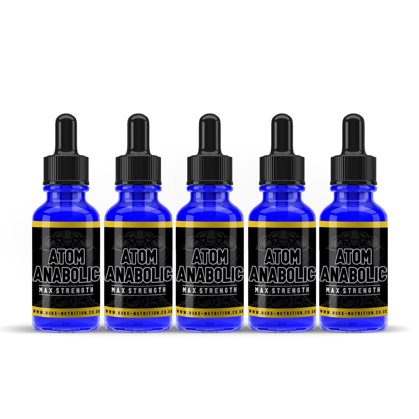 Atom Anabolic Liquid Testosterone Booster Muscle Growth & Strength
