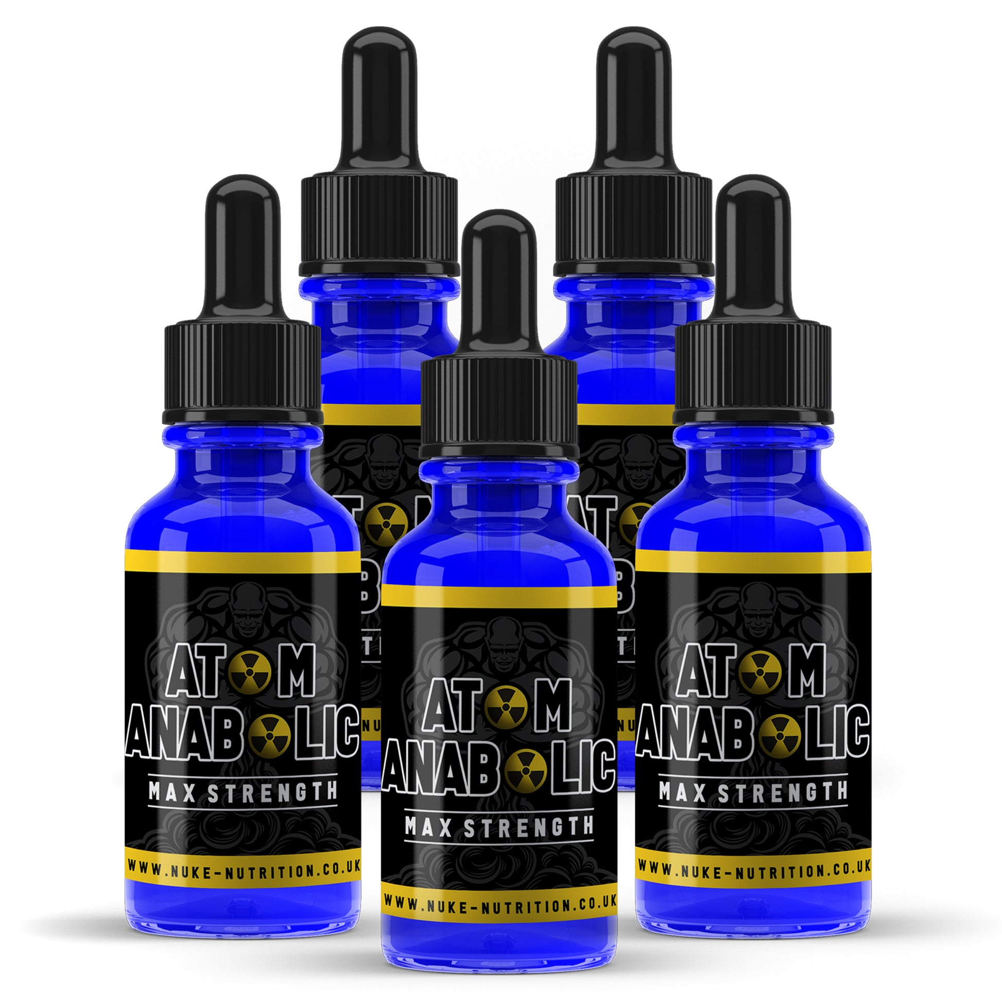 Atom Anabolic Liquid Testosterone Booster Muscle Growth & Strength ...