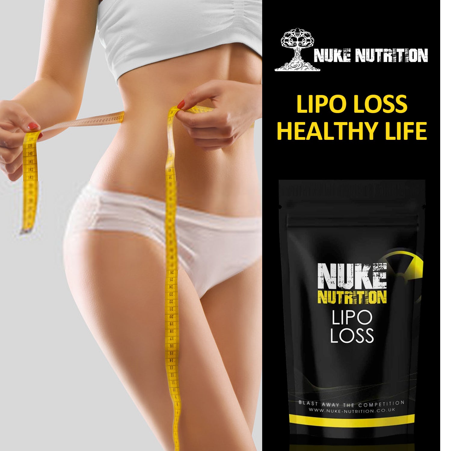 Lipo Loss Fat Burner Natural Weight Loss Capsules High Strength